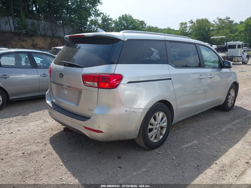 Vin: kndmb5c12g6163222, lot: 46186849, kia sedona lx 20164