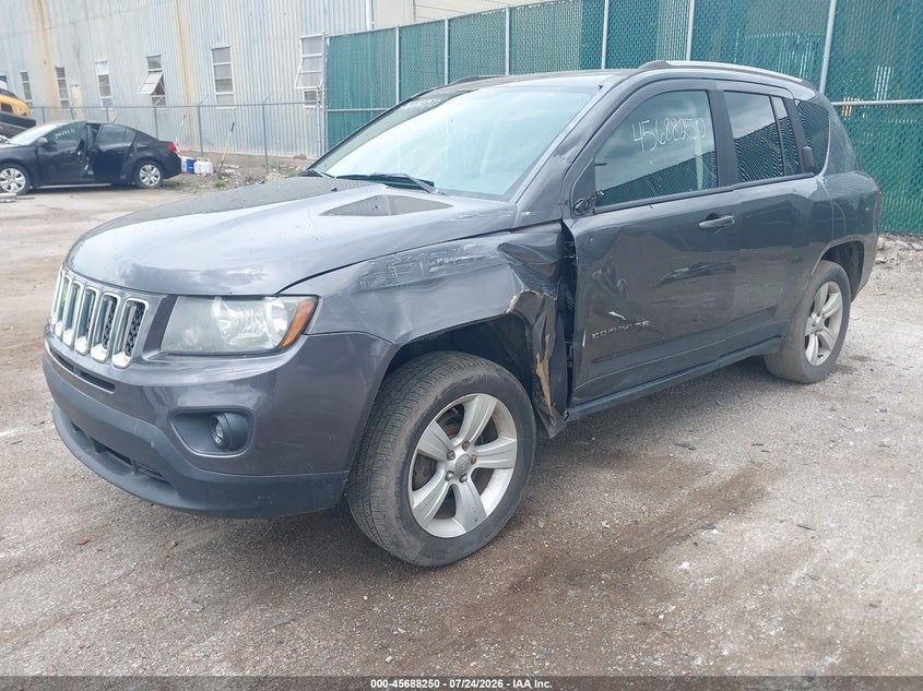 Vin: 1c4njdbb2gd618044, lot: 46186857, jeep compass sport 20162
