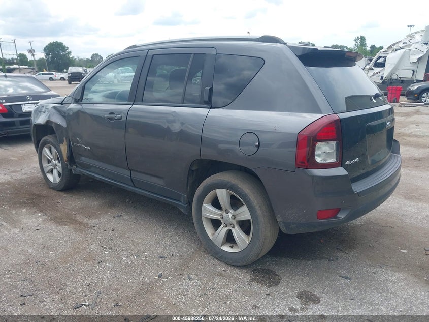 Vin: 1c4njdbb2gd618044, lot: 46186857, jeep compass sport 20163