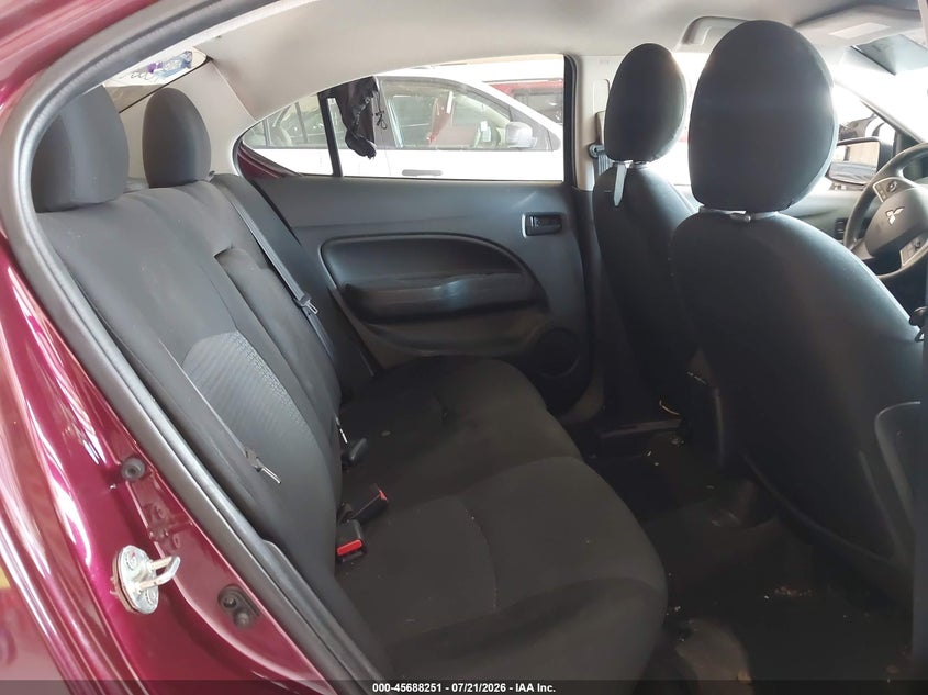 2022 Mitsubishi Mirage G4 Es VIN: ML32FUFJ2NHF06300 Lot: 45688251