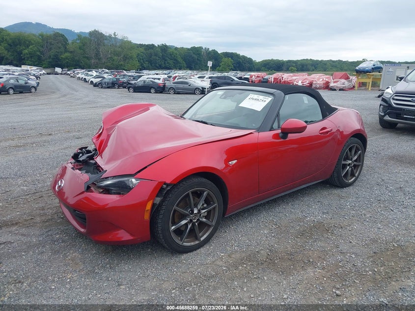 Vin: jm1ndad70g0104635, lot: 46186866, mazda mx-5 miata grand touring 20162