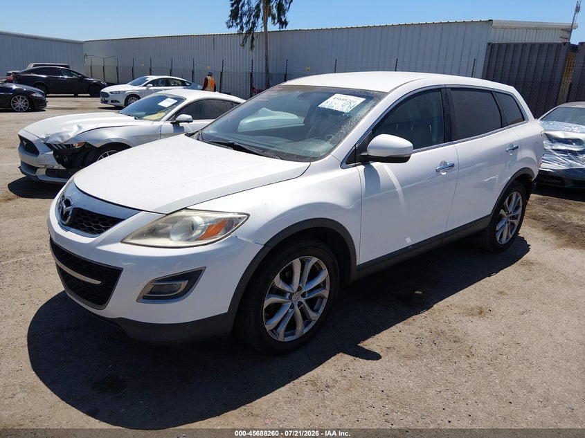Vin: jm3tb2dv3c0346113, lot: 46186867, mazda cx-9 grand touring 20122