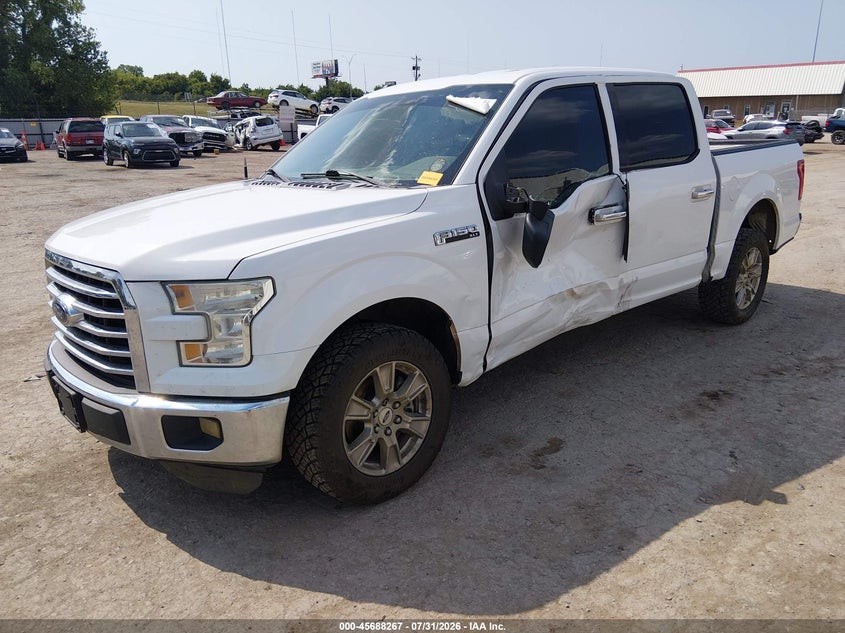Vin: 1ftew1c80ffa24302, lot: 46186874, ford f-150 xlt 20152