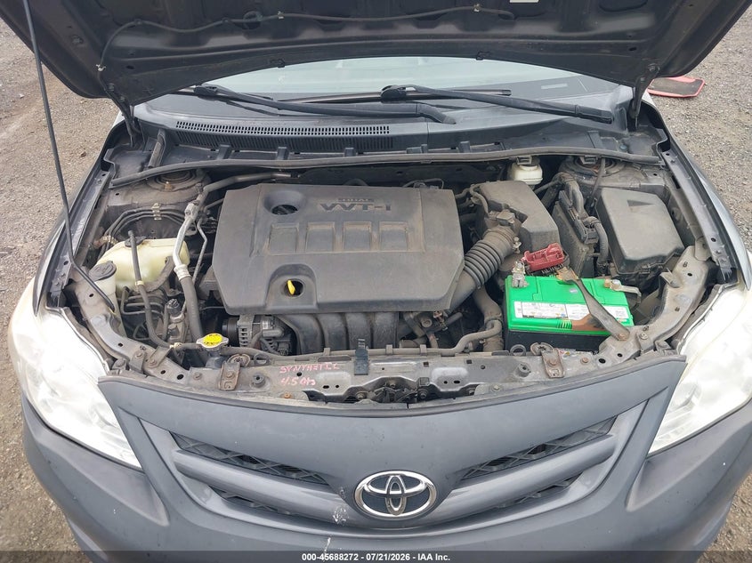 2012 Toyota Corolla Le VIN: 5YFBU4EE4CP043209 Lot: 45688272
