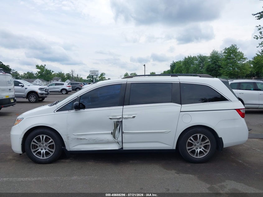2012 Honda Odyssey Ex-L VIN: 5FNRL5H66CB033711 Lot: 45688296