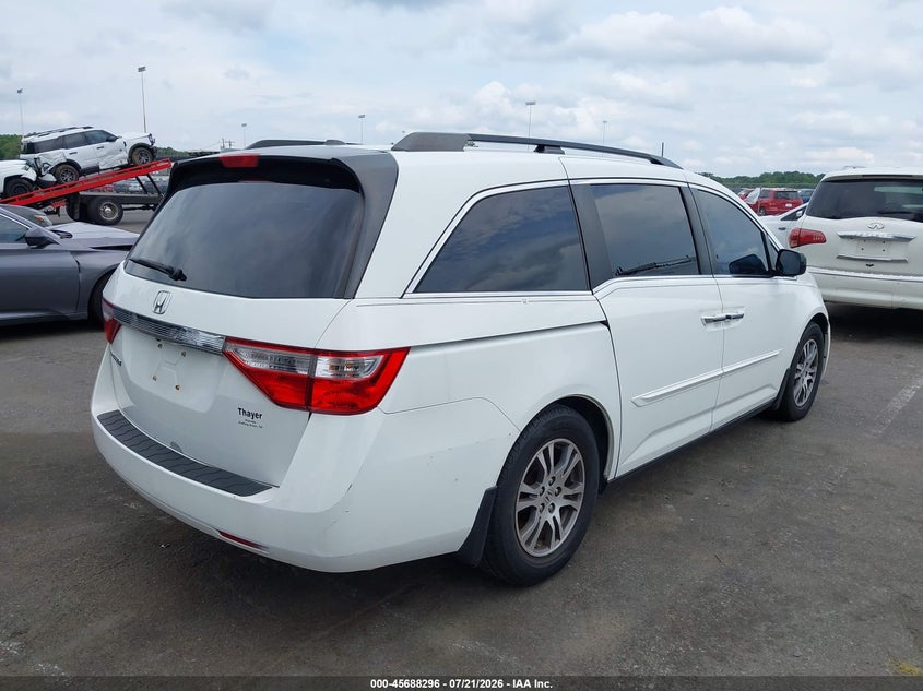 2012 Honda Odyssey Ex-L VIN: 5FNRL5H66CB033711 Lot: 45688296