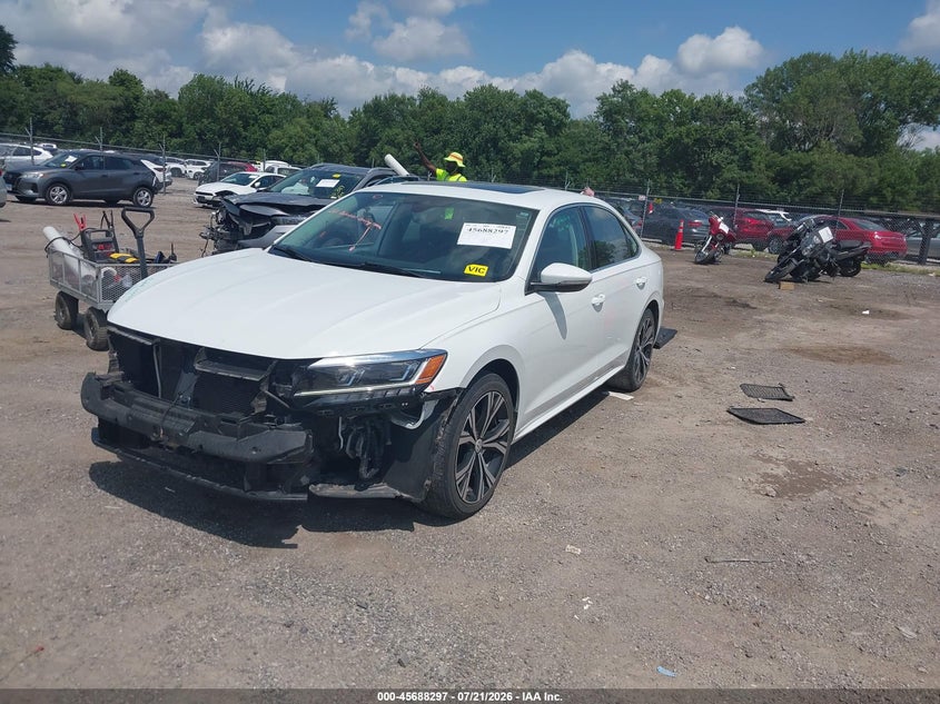 2020 Volkswagen Passat 2.0T Sel VIN: 1VWCA7A37LC025229 Lot: 45688297