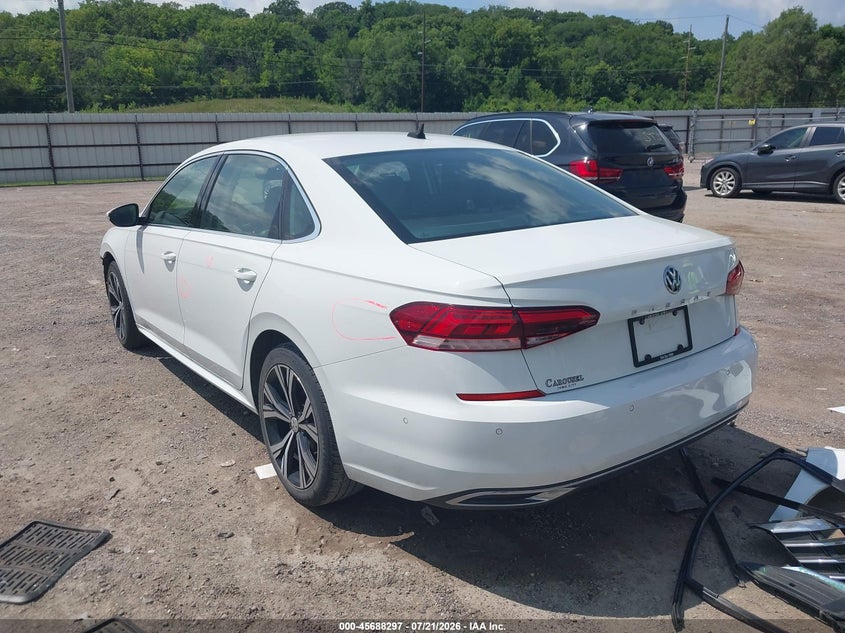 2020 Volkswagen Passat 2.0T Sel VIN: 1VWCA7A37LC025229 Lot: 45688297