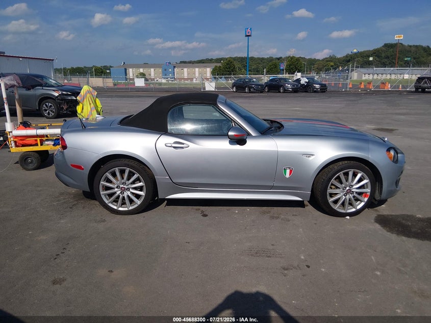 2019 Fiat 124 Spider Classica VIN: JC1NFAEK4K0141903 Lot: 45688300