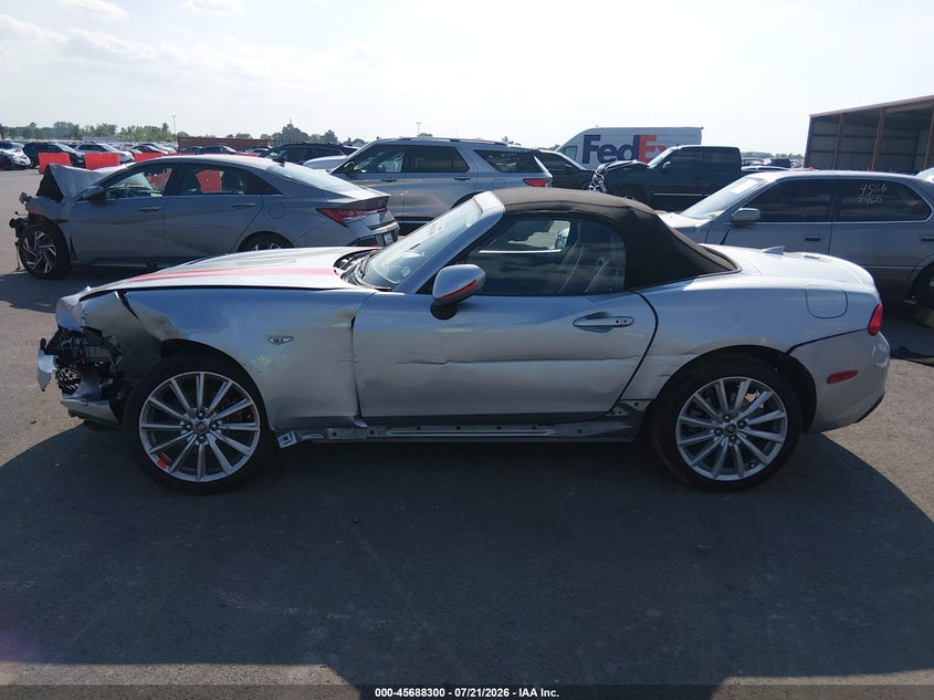 2019 Fiat 124 Spider Classica VIN: JC1NFAEK4K0141903 Lot: 45688300