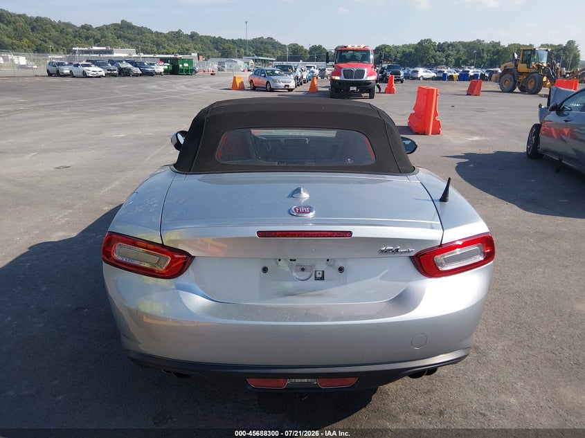 2019 Fiat 124 Spider Classica VIN: JC1NFAEK4K0141903 Lot: 45688300