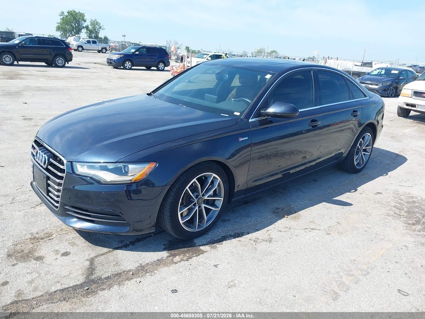 2012 Audi A6 3.0T Premium Plus VIN: WAUGGAFC2CN158474 Lot: 45688305