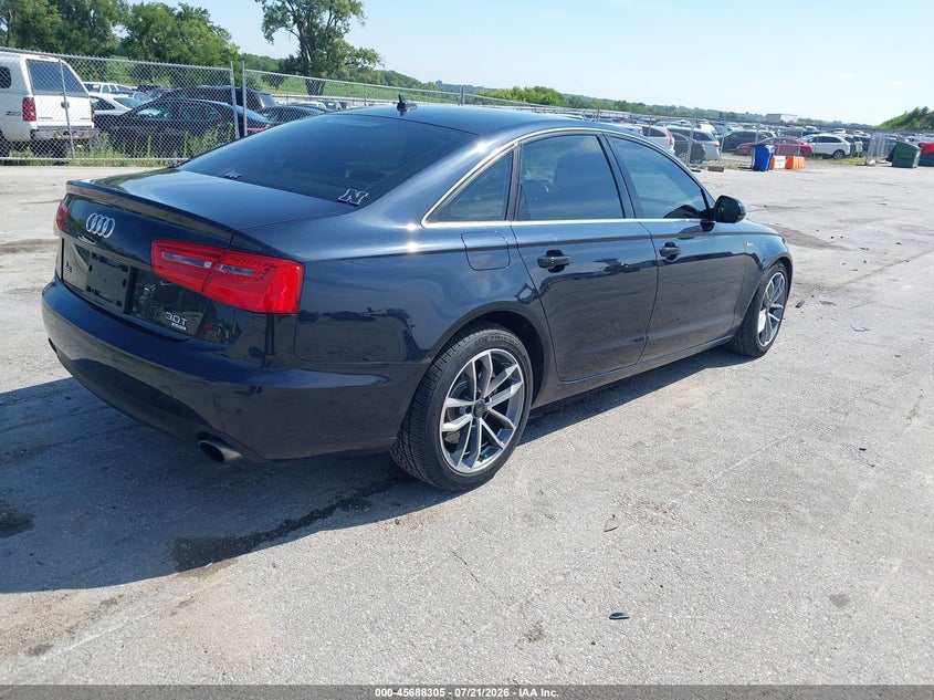 2012 Audi A6 3.0T Premium Plus VIN: WAUGGAFC2CN158474 Lot: 45688305