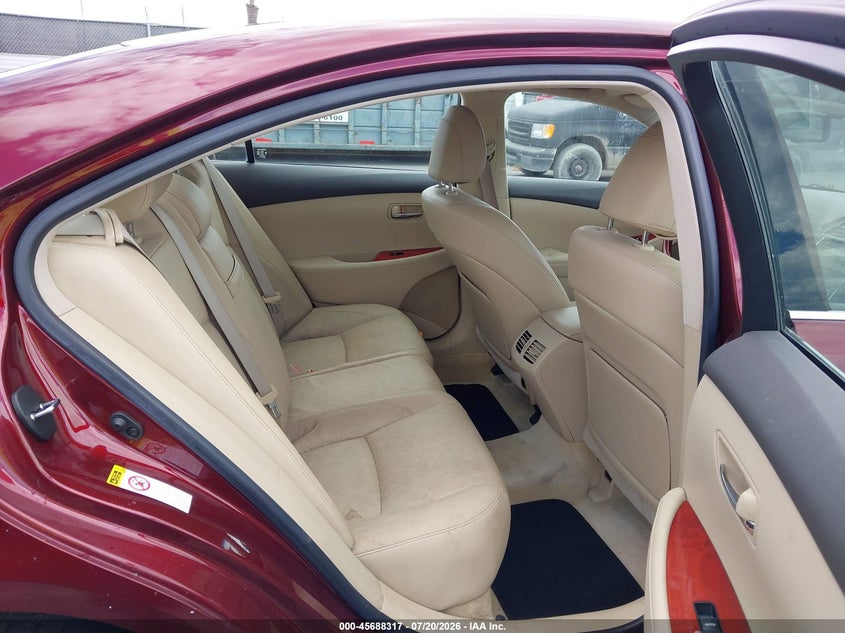 2008 LEXUS ES 350 auction photo 8
