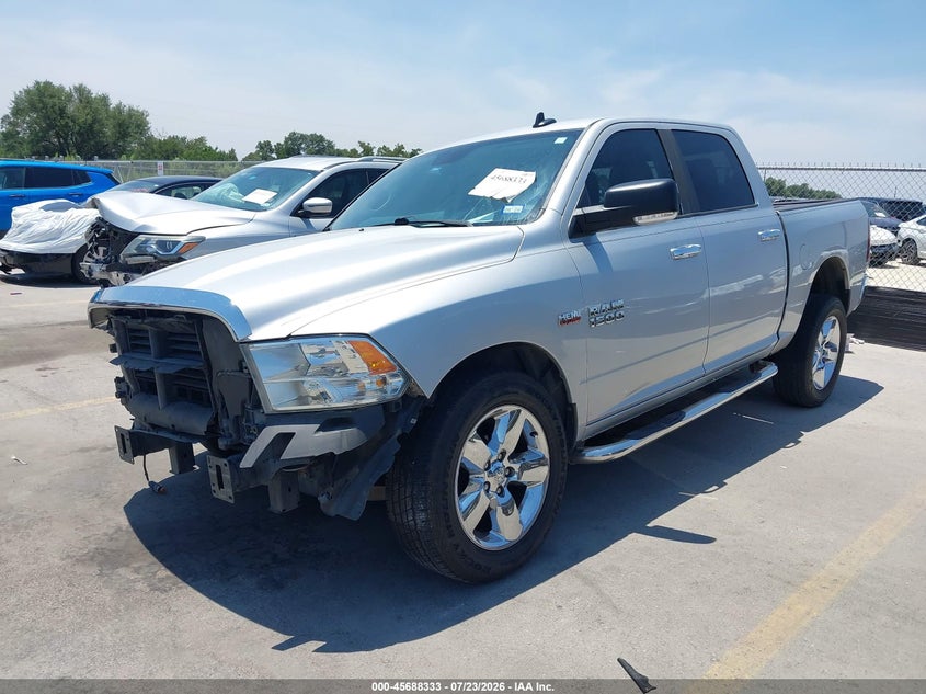 Vin: 3c6rr6lt7gg289168, lot: 46186940, ram 1500 slt 20162