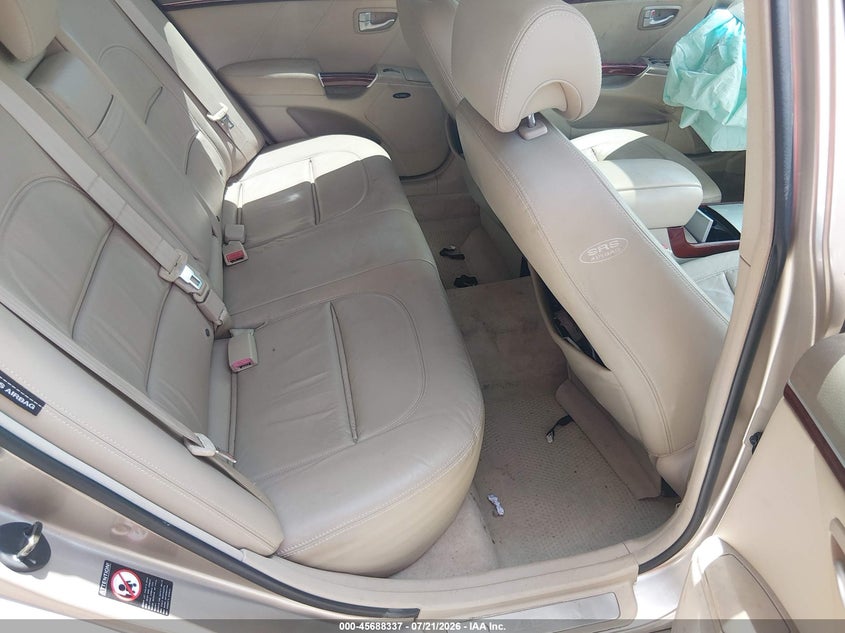 2007 Hyundai Azera Limited/Se VIN: KMHFC46F47A148088 Lot: 45688337
