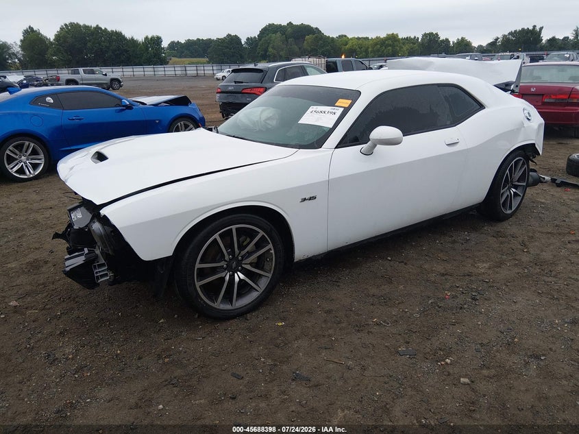 Vin: 2c3cdzbt0ph504118, lot: 46187005, dodge challenger r/t 20232