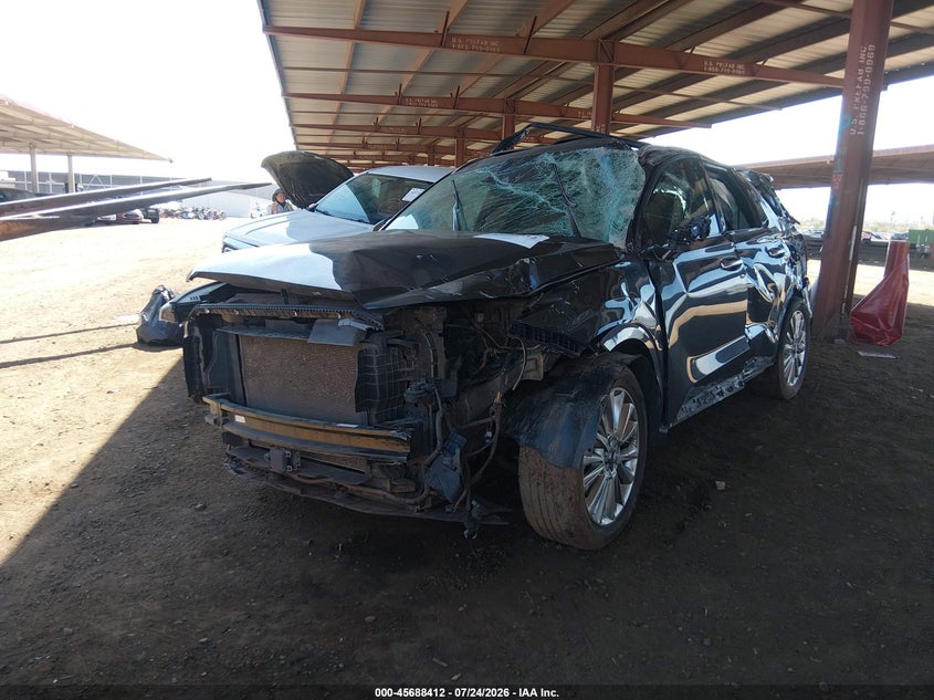 Vin: km8r54he6lu068747, lot: 46187019, hyundai palisade limited 20202