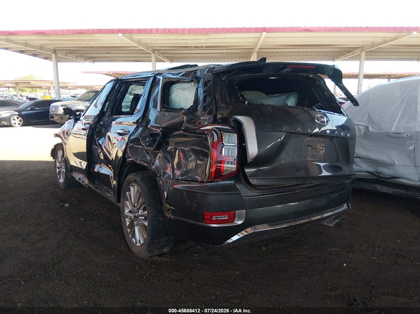 Vin: km8r54he6lu068747, lot: 46187019, hyundai palisade limited 20203