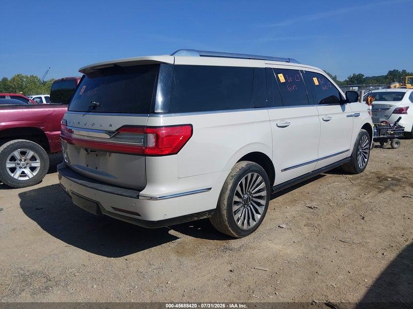 Vin: 5lmjj3lt4lel23282, lot: 46187026, lincoln navigator reserve l 20204