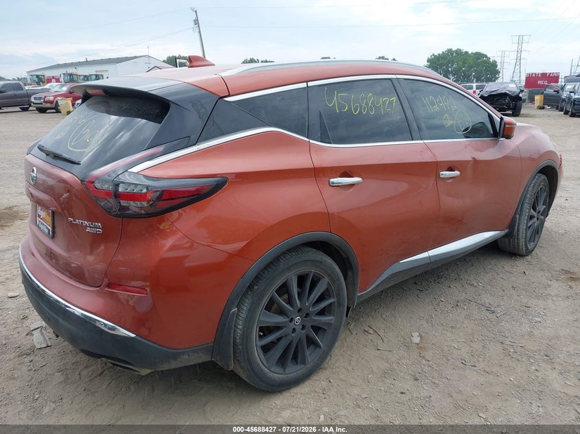 2020 NISSAN MURANO auction photo 4