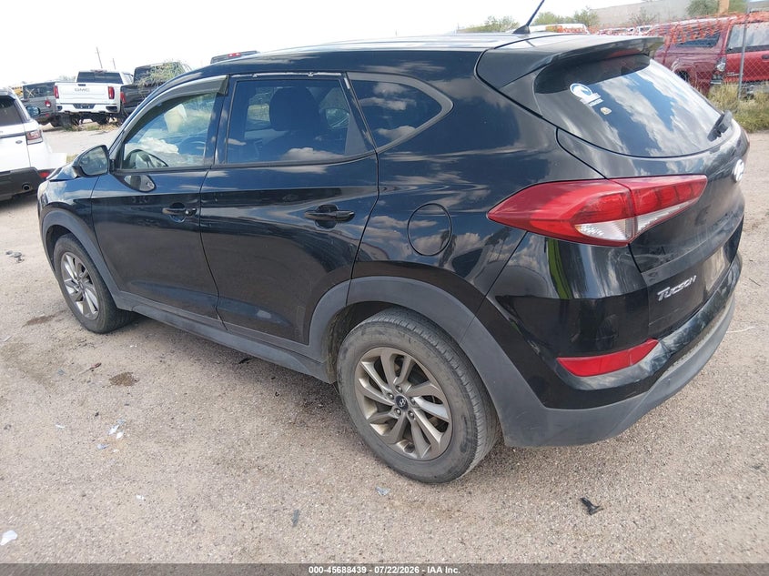 Vin: km8j23a46ju634064, lot: 46187046, hyundai tucson se 20183