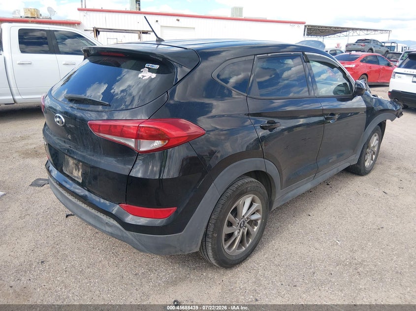 Vin: km8j23a46ju634064, lot: 46187046, hyundai tucson se 20184