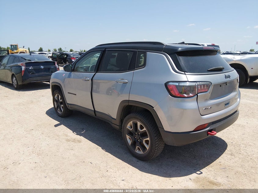 Vin: 3c4njddb2jt451165, lot: 46187051, jeep compass trailhawk 4x4 20183