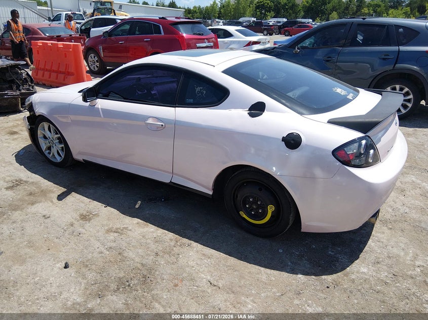 2008 Hyundai Tiburon Gt/Gt Limited/Se VIN: KMHHN66F08U290159 Lot: 45688451