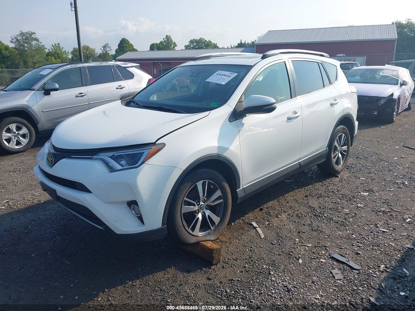 Vin: jtmrfrev9jj232266, lot: 46187073, toyota rav4 xle 20182
