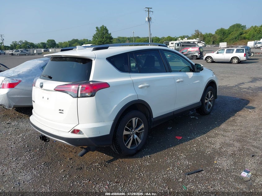 Vin: jtmrfrev9jj232266, lot: 46187073, toyota rav4 xle 20184