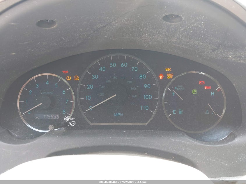 2008 TOYOTA SIENNA auction photo 7