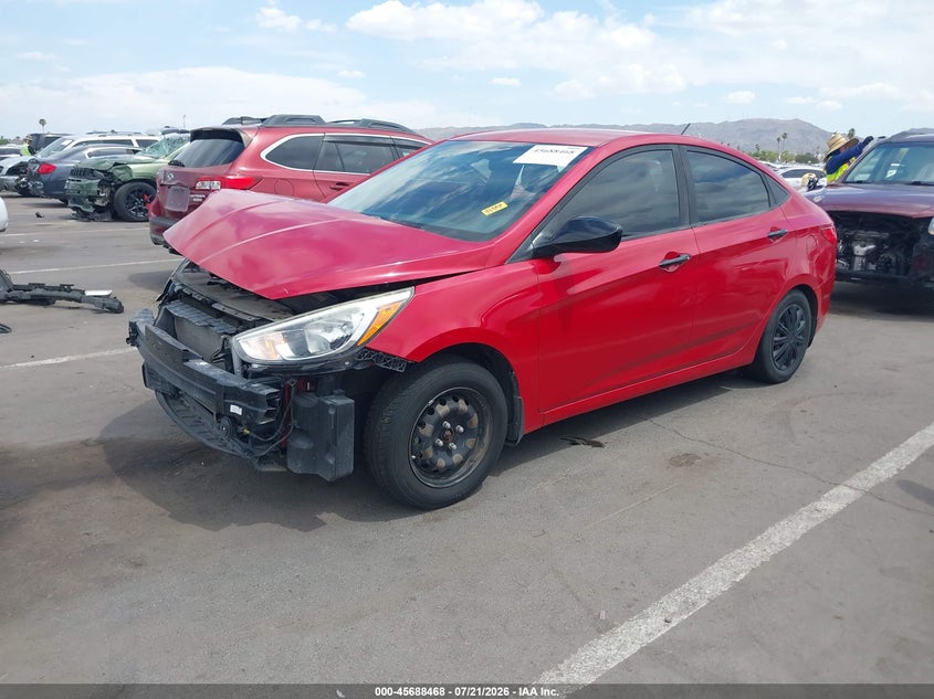 2016 Hyundai Accent Se VIN: KMHCT4AE4GU078303 Lot: 45688468