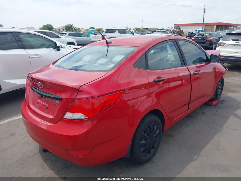 2016 Hyundai Accent Se VIN: KMHCT4AE4GU078303 Lot: 45688468