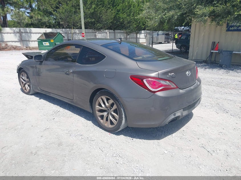 Vin: kmhht6kd9du098047, lot: 46187101, hyundai genesis 2.0t premium 20133