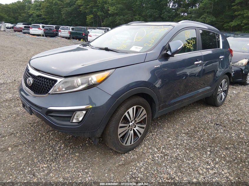 2014 Kia Sportage Ex VIN: KNDPCCAC4E7633180 Lot: 45688501