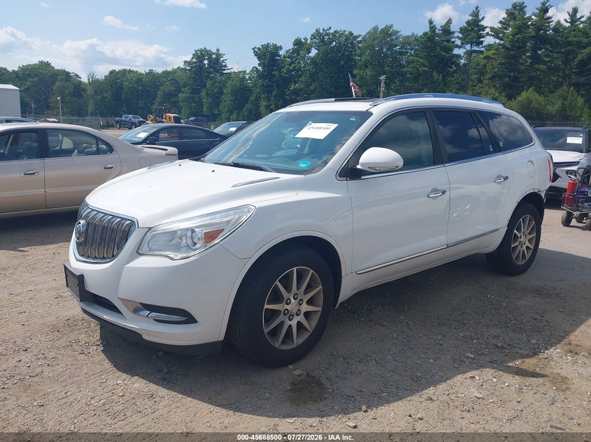 Vin: 5gakvbkd1hj123089, lot: 46187108, buick enclave leather 20172