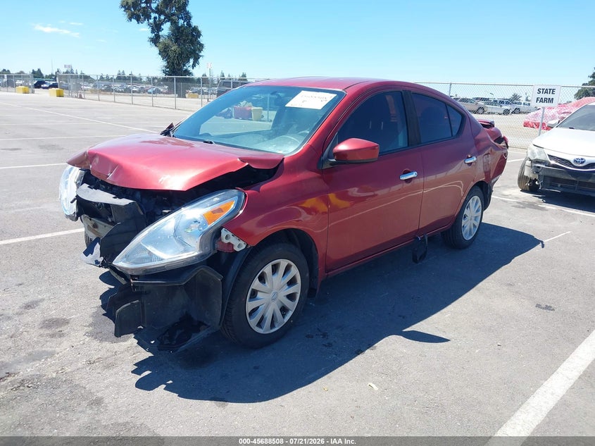 2016 Nissan Versa 1.6 Sv VIN: 3N1CN7AP0GL892950 Lot: 45688508