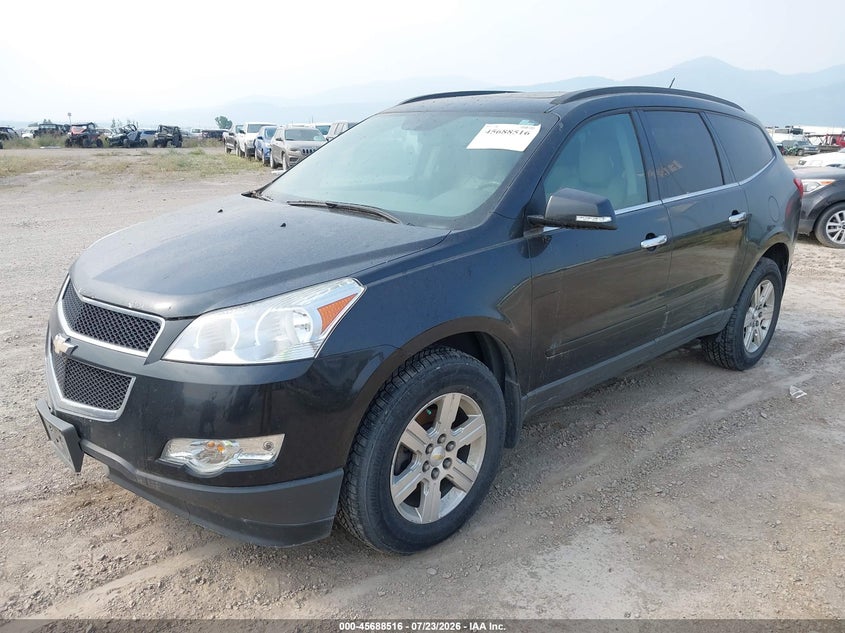 Vin: 1gnkvjed7cj207017, lot: 46187123, chevrolet traverse 2lt 20122