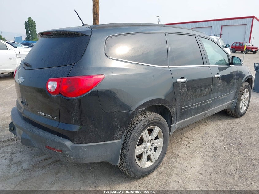Vin: 1gnkvjed7cj207017, lot: 46187123, chevrolet traverse 2lt 20124