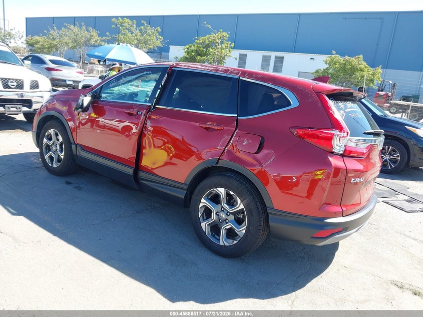 2018 Honda Cr-V Ex VIN: 2HKRW1H50JH522983 Lot: 45688517