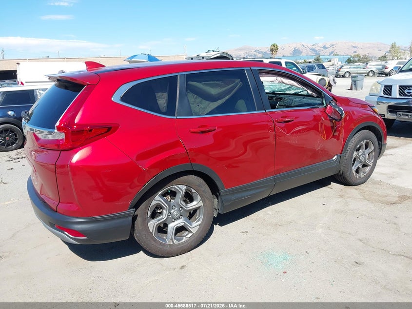 2018 Honda Cr-V Ex VIN: 2HKRW1H50JH522983 Lot: 45688517