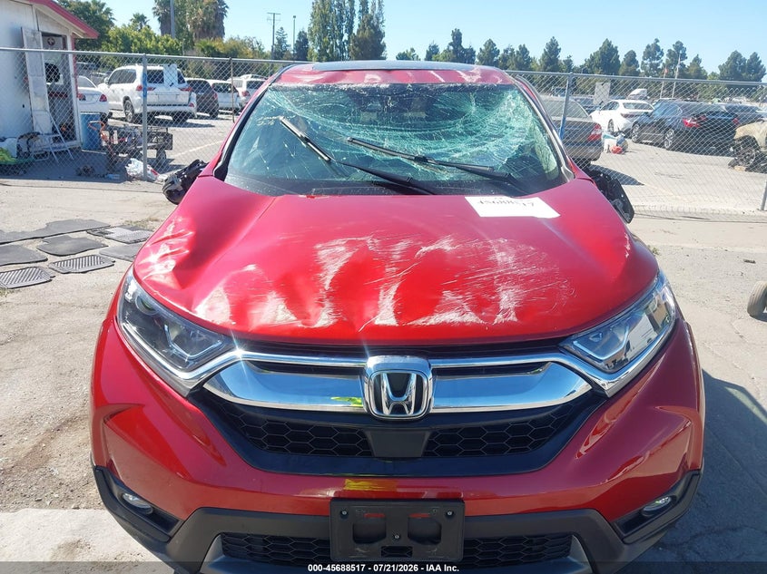 2018 Honda Cr-V Ex VIN: 2HKRW1H50JH522983 Lot: 45688517