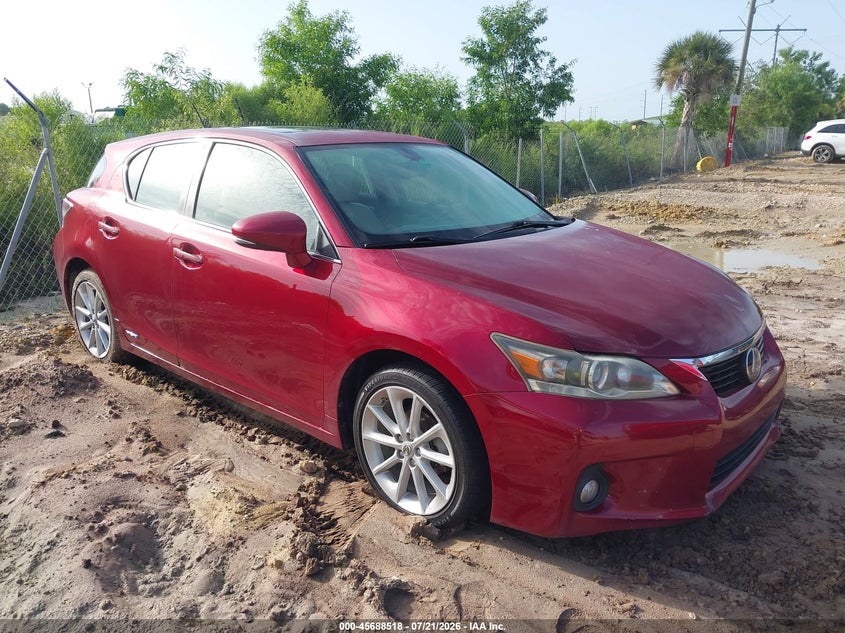 Vin: jthkd5bh5b2002765, lot: 46187125, lexus ct 200h premium 2011 img_1