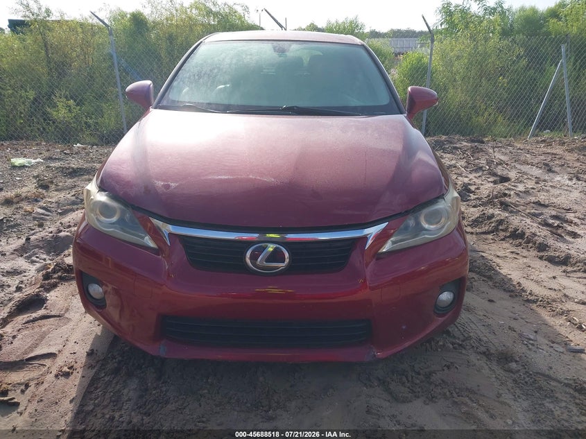 2011 Lexus Ct 200H Premium VIN: JTHKD5BH5B2002765 Lot: 45688518
