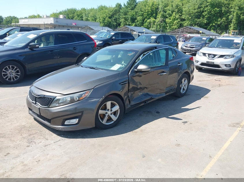 Vin: 5xxgm4a76eg290756, lot: 46187144, kia optima lx 20142