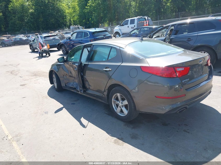 Vin: 5xxgm4a76eg290756, lot: 46187144, kia optima lx 20143