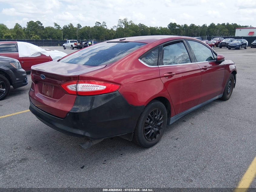 2013 FORD FUSION auction photo 4