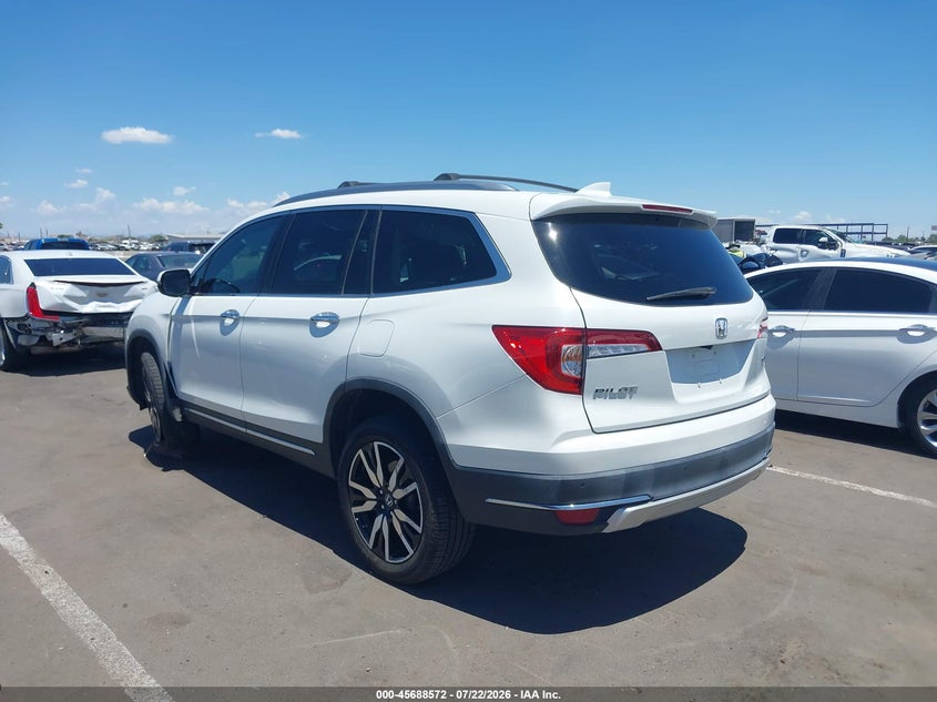 Vin: 5fnyf5h61lb003843, lot: 46187179, honda pilot 2wd touring 7 passenger 20203
