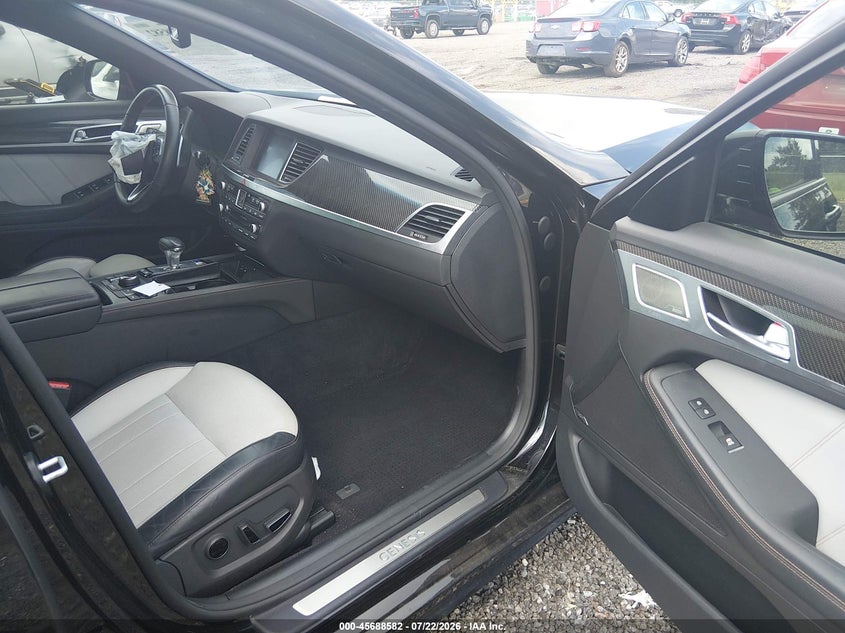 GENESIS G80 2019 VIN KMTFN4JB7KU313319